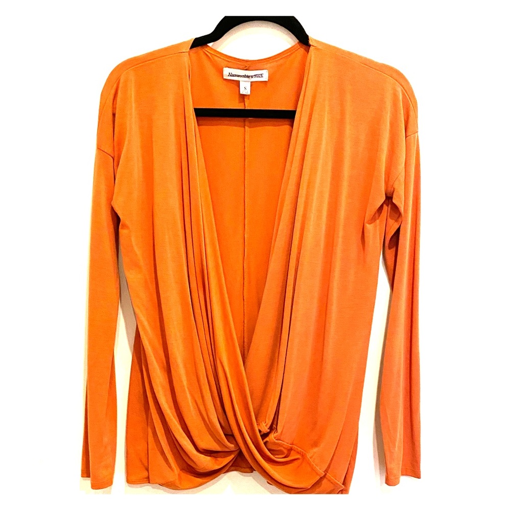 Abercrombie Wrap Front Blouse